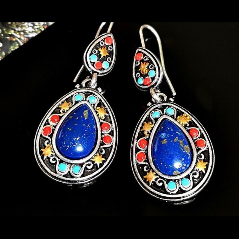 Unique colorful earrings